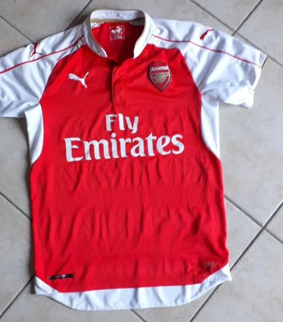 Maillot ARSENAL Puma taille L Fly Emirates - ARGUS FOOT & SPORTS