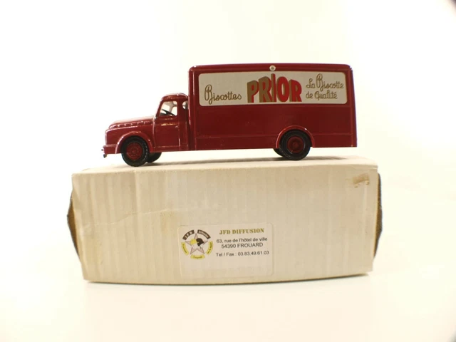 Miniature Camion Willeme Type LD 610 T Dunlop - Norev 1/43 - Réf 879995 - Neuf