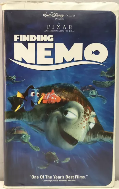 Walt Disney Pixar’s Finding Nemo VHS Video Tape BUY 2 GET 1 FREE! Clamshell Case