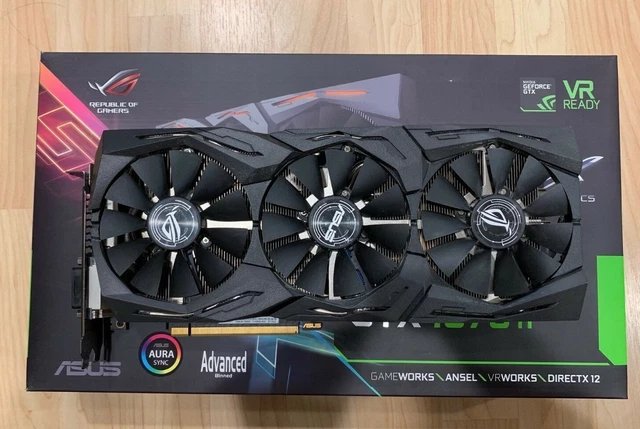 ASUS ROG STRIX GeForce GTX 1070 Ti 8GB Advanced Edition GDDR5 VR