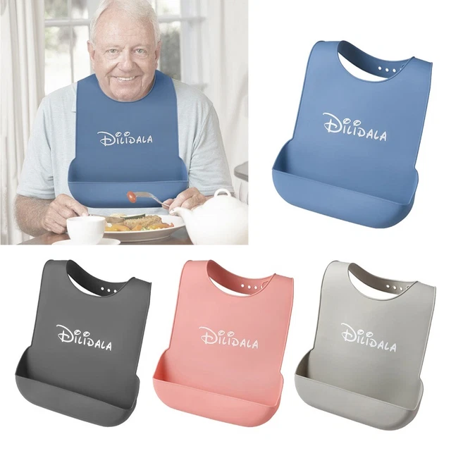 de Manger Alimentation des patients adultes Adulte Bavoir Bavoirs pour adultes