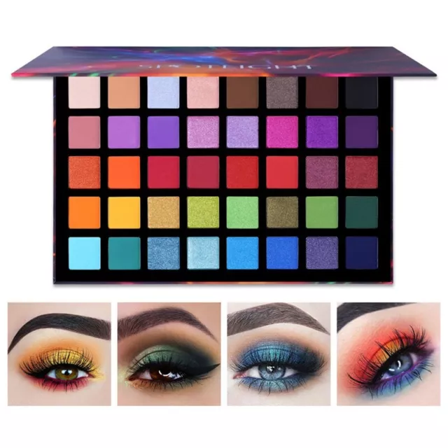 Eye Shadow Palette 40 Color Artist Shimmer Glitter Eyeshadow Makeup Kit Q6P4