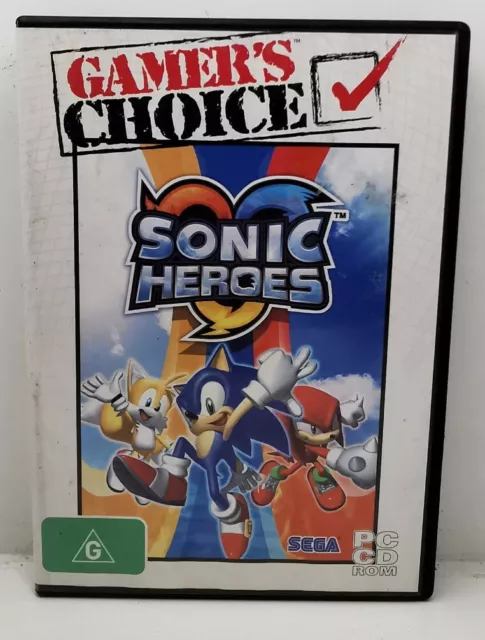 Sonic Heroes - PC CD-ROM - SEGA Game - Free, Fast P&P!