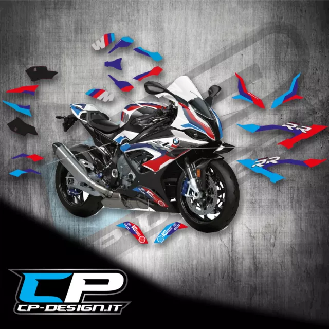 Kit Grafiche BMW S1000RR replica M 1000 RR 2019 2020 2021 2022 Stickers Graphics