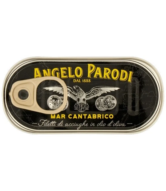 Angelo Padori Acciughe Del Mar Cantabrico Gr.50