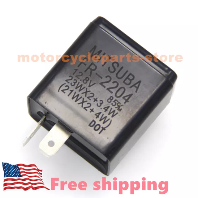 Turn Signal Flasher Relay for Kawasaki KL650 KLR650 1987-07/KL600 KLR600 1984-94