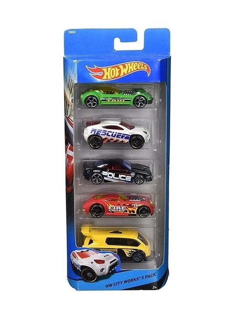 Hot Wheels Die-Cast Car Set – 10 Pieces of Assorted Metal Cars for Kids main image 1