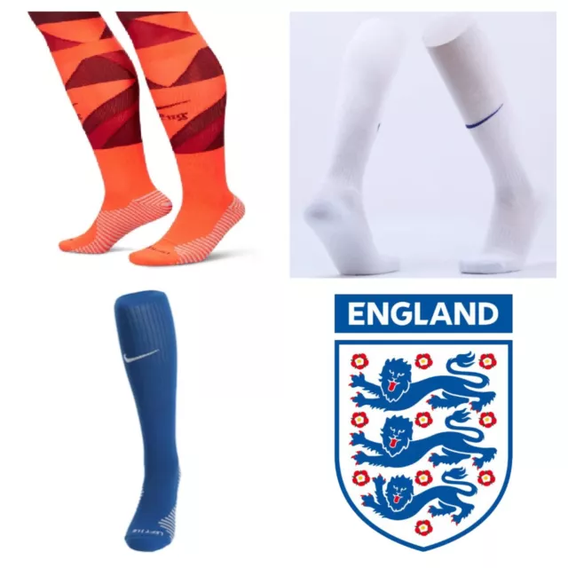 England Womens football socks Kids Childrens 5-14yr home away 3rd Lionesses 2023
