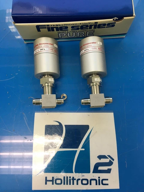 Lot of 2 FUJIKIN FPR-UBF-716-6.35-PI-NLZ