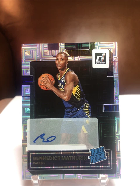 2022-23 Donruss Choice Infinite Bennedict Mathurin Auto No. 206