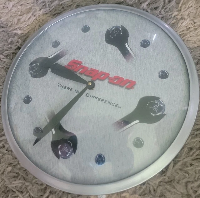 Vintage Snap-On Tools Wall Clock 14" - Nice!
