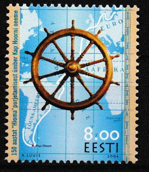 Estland - Passage von Kap Hoorn postfrisch 2004 Mi. 480