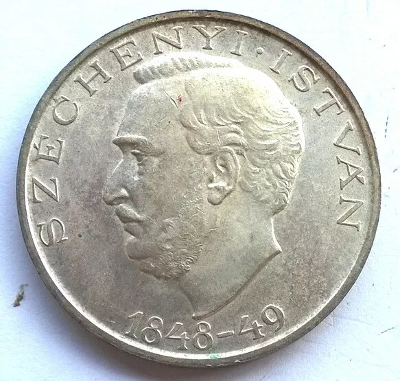 Hungary 1948 Revolution 10 Forint Silver Coin