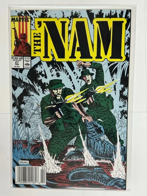 The 'Nam #27 Newsstand Variant ~  1989 Marvel Comics | Combined Sh