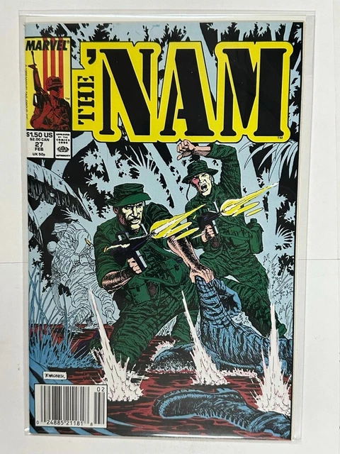 The 'Nam #27 Newsstand Variant ~  1989 Marvel Comics | Combined Sh