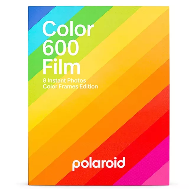 Polaroid 600 Película Instantánea 8 Fotografías Vintage Edición Marco de Color 2