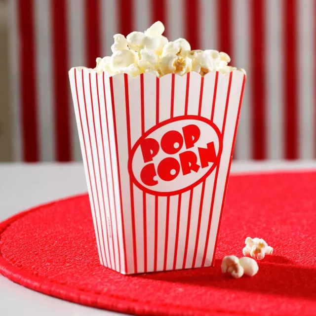 Party Popcorn Boxes Cinema Retro Party Favour Treat Boxes Birthday Party 40 Pcs