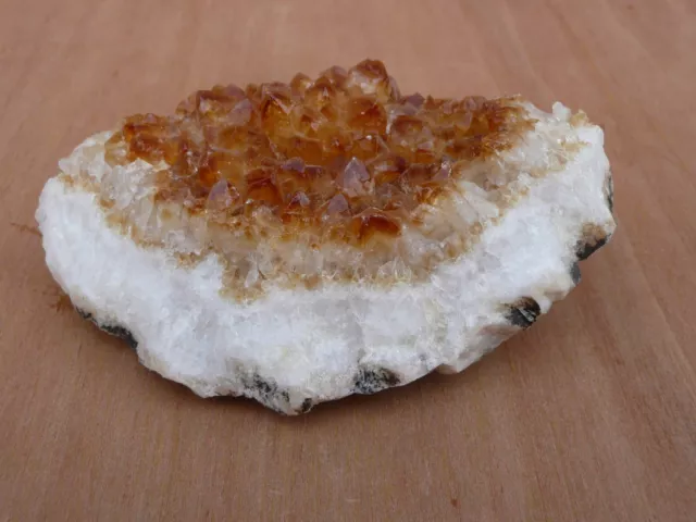 Citrine Crystal Cluster 10cm x 6cm 243gm Vibrant and Gemmy Natural Rock