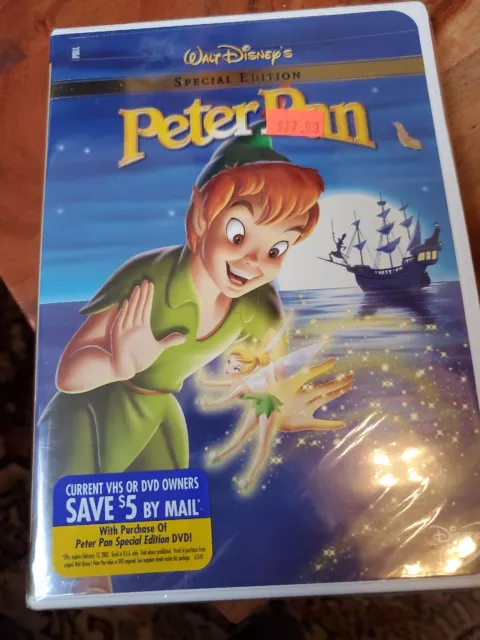 WALT DISNEY'S PETER Pan Special Edition DVD $10.00 - PicClick