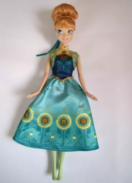 Mattel Disney Frozen Die Eiskönigin Geburtstags Party Anna Sonnenblumen Kleid