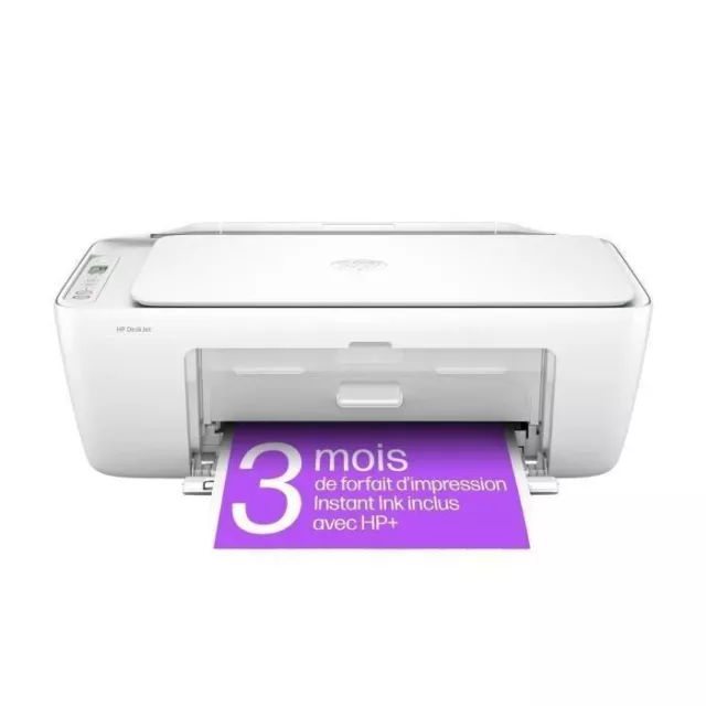 Imprimante Scanner Sans fil WIFI Tout-en-1 HP DeskJet 2810 + 3 mois HP+ NEUF