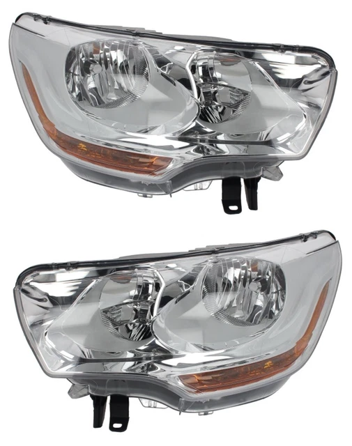 Paire De Phares Avant Droite + Gauche Pour Citroën C4 I (2004-2008) - Halogène