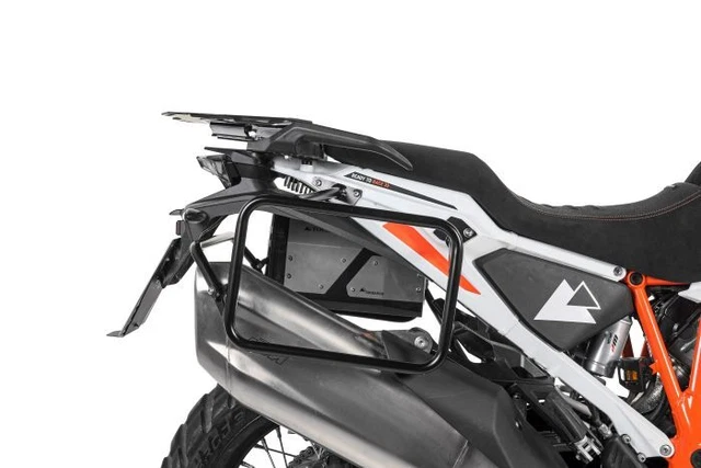 Portabagaglie KTM 1290 Super Adventure S/R dal 2021 - acciaio inox nero