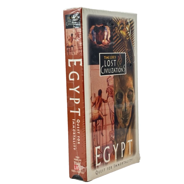 SEALED VHS VIDEO Tape Egypt Quest For Immortality Time Life's Lost ...