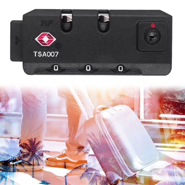 Lock Security Tool Suitcase Luggage Coded Lock 3 Digit Combination Lock
