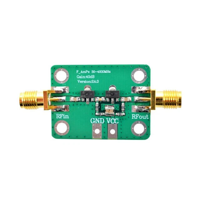 Amplificatore RF A Banda Larga 30-4000 MHz Con Guadagno 40 DB Per FM HF VHF UHF, 2 Pezzi