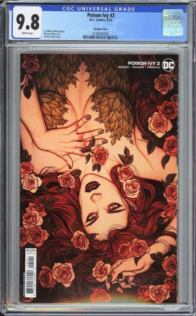 Poison Ivy #2 Jenny Frison Minimal Variant - CGC 9.8!
