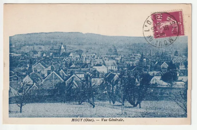 MOUY - Oise - CPA 60 - vue generale