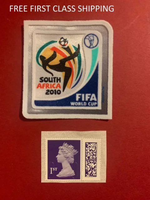 2010 World cup South Africa patch player size  Iron On Heat Press badge