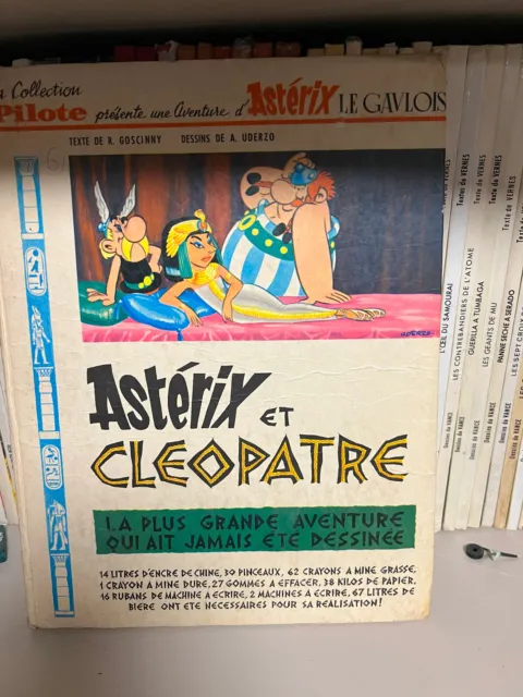 (Uderzo, Goscinny) Astérix et Cléopâtre, EO (coll. Pilote)