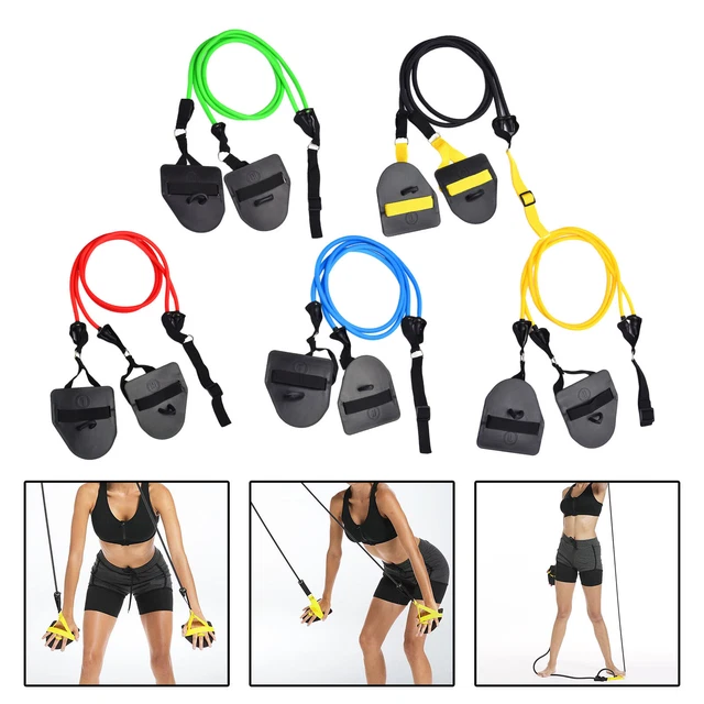 ARM TRAINER RESISTANCE Bands Swimming Freestyle Fitness Exercise Paddle