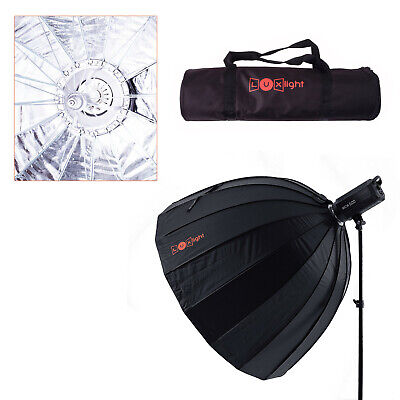 90/120/150cm profondo parabolica Ombrello Softbox soft box con Bowens Speedring Mount 