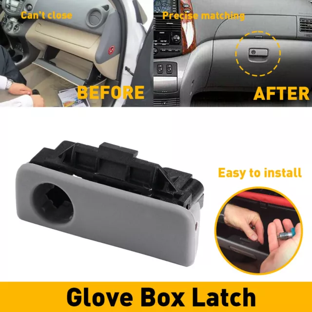 Glove Box Lock Latch Compartment Handle For 2004 2005 - 2010 Toyota Sienna EOR