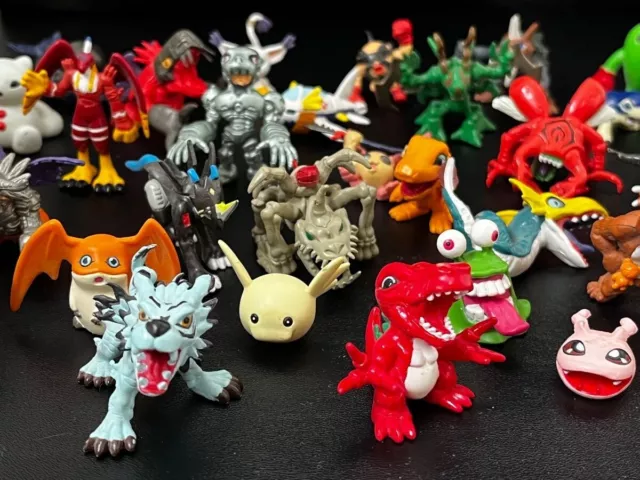 Official Digimon Digital Monsters Mini Figures Bandai 90s - Multi-Listing