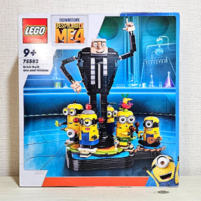 75582 LEGO 75582 BRICK-BUILT Gru and Minions Despicable Me 4 Sealed EUR 105 ...