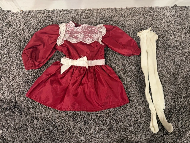 samantha parkington christmas dress PLEASANT COMPANY AMERICAN Girl Doll Red TLC $24.99 Women's Off the Shoulder Color:As Picture Show Feature: Total Stretch The pattern pieces are
