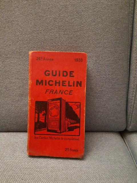 Guide Michelin 1930 Guide Michelin 1930