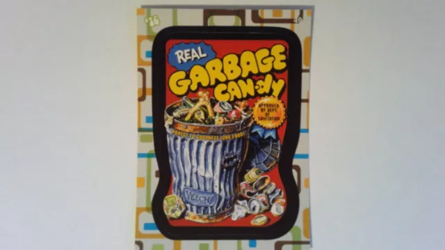 2008 Wacky Pack Flashback Series 2 #49 Garbage Candy - Packages WP1