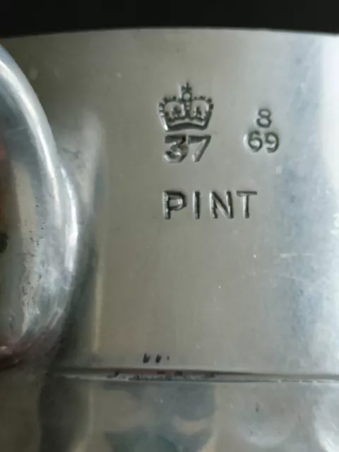 pewter pint tankard