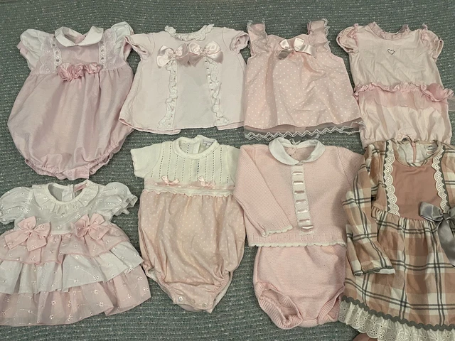 Baby Girls spanish style clothes bundle age 3-6 month up