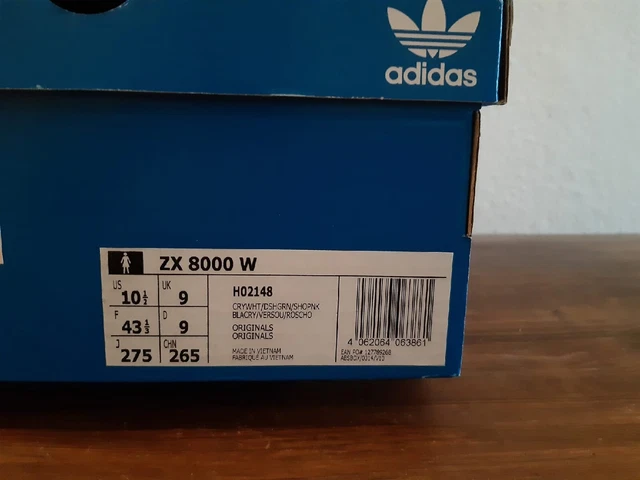 Adidas ZX800 W H02148 Chrystal White GR. 43 1/3 NEU no Aqua Hydra 3