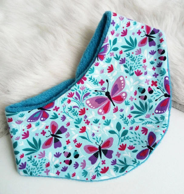 NEU * Halstuch mit FLEECE * Kinder * Baby * Dreieckstuch * Schal * Schmetterling
