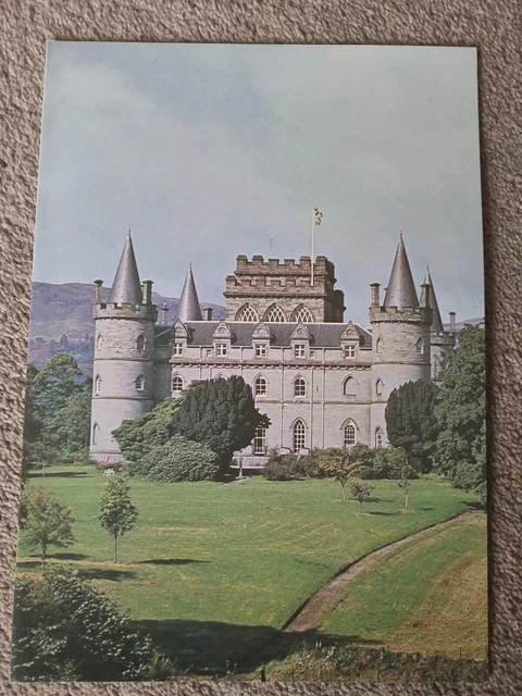 Vintage 'Canberra'cruise Dinner Menu-Wednesday 5Th August 1987 Inveraray Castle