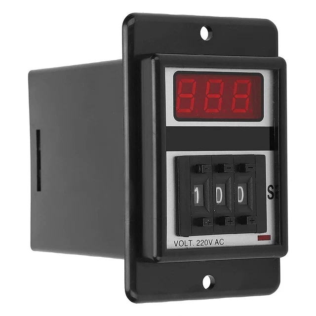 Relè di tempo resistente all'usura 8 pin AC 220 V ritardo di accensione antipolvere