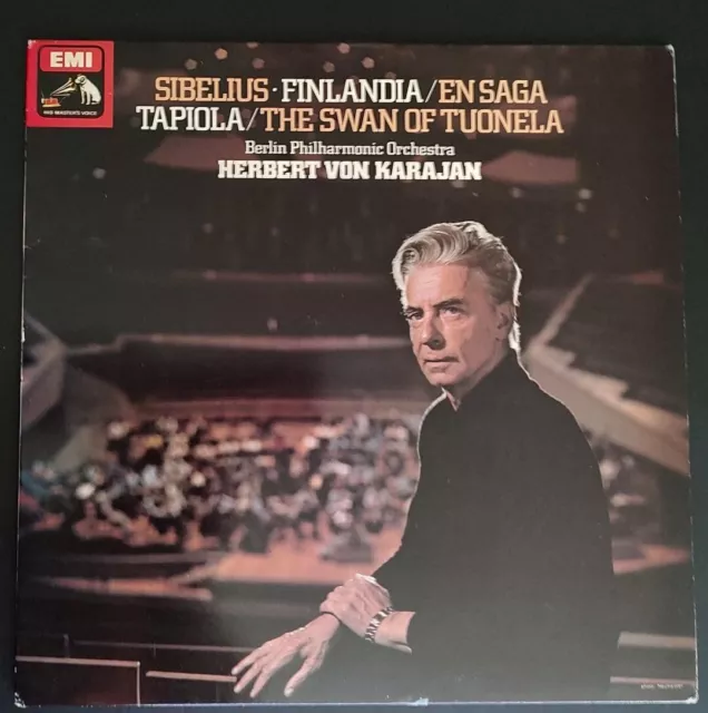 SIBELIUS FINLANDIA EN SAGA TAPIOLA / THE SWAN OF TUONELA Nr. MINT EMI LP