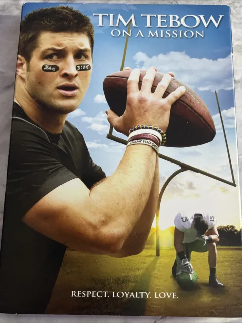Tim Tebow: On A Mission DVD - NEW Sealed Christian Sports Biography